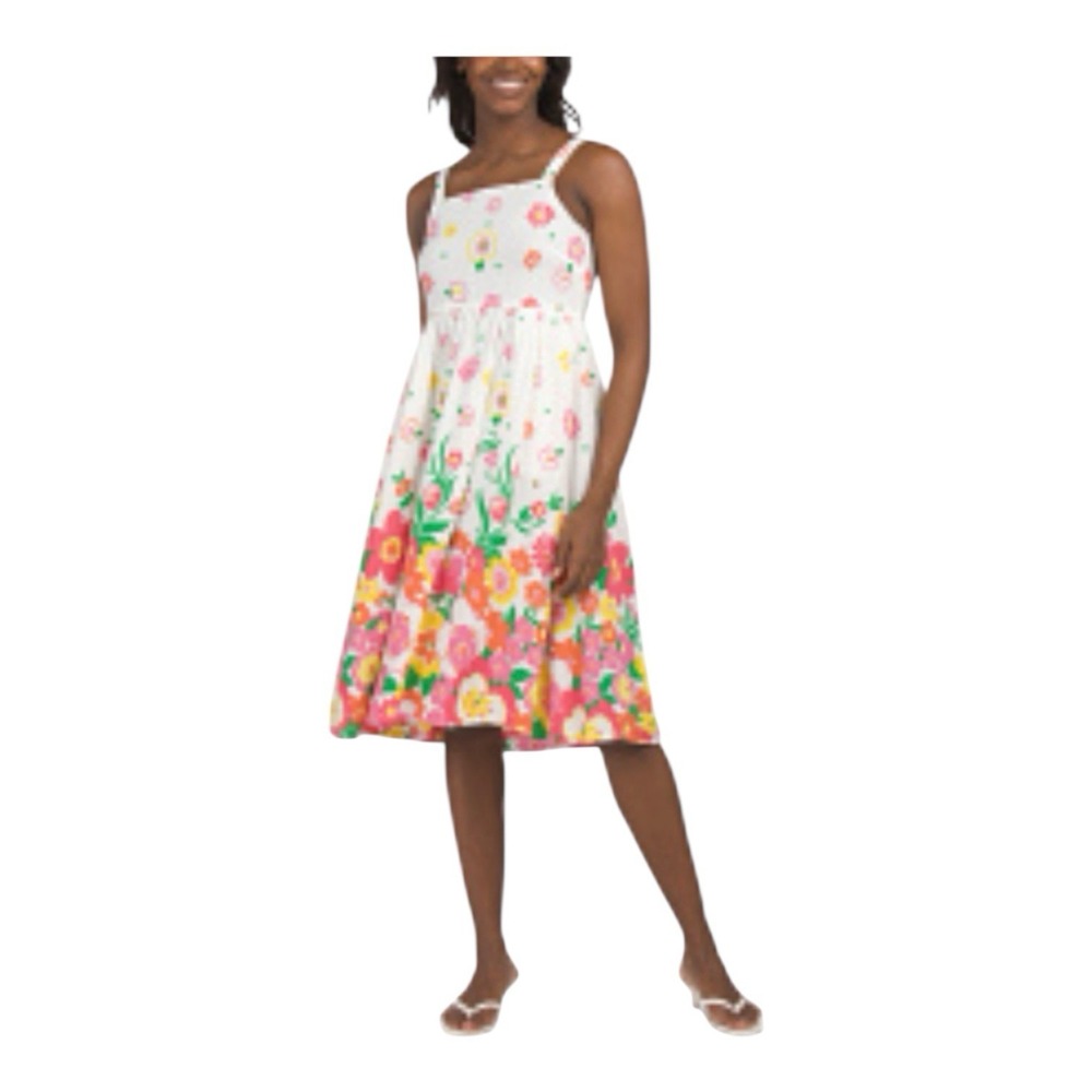Mister Zimi NWT Sophie Midi Sun Dress Meadow US 8 (AU12) Maxi Summer Flowy Airy